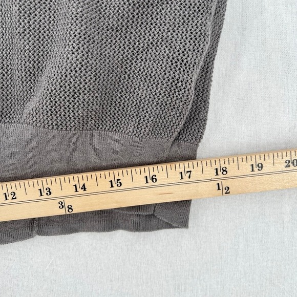 ALLSAINTS Cast Jumper Sweater Womens XS Gray Asymmetric Knitted - Picture 14 of 16